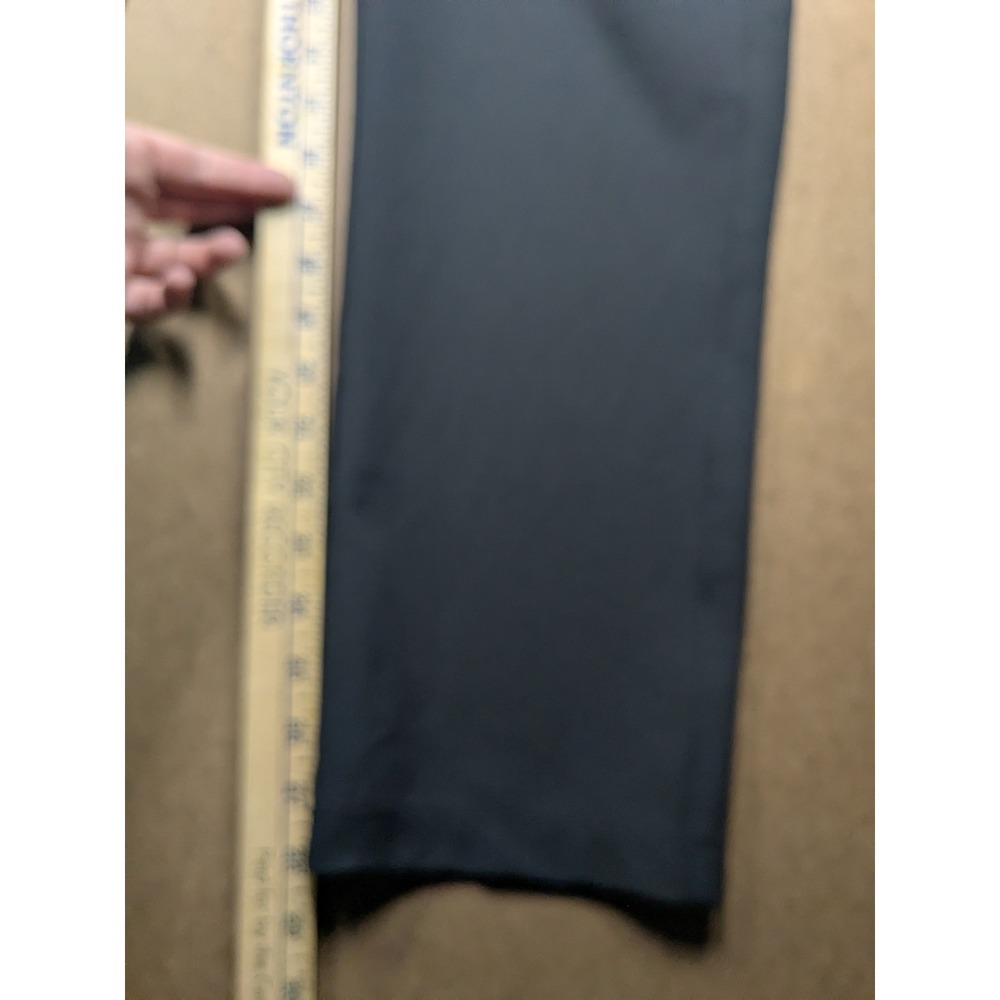 Greg Norman Shark Mens Black Golf Pants Performance Flat Front 34x29 - Picture 6 of 6